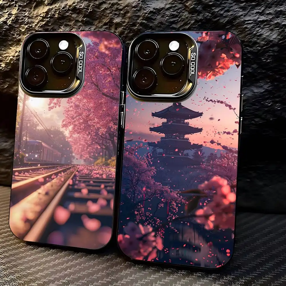 Cherry Blossom Phone Case For iPhone 17,16,15,14,13,12,11,Pro,X,XS,Max,Plus Soft Black Cover
Cherry Blossom Phone Case For iPhone 17,16,15,14,13,12,11,Pro,X,XS,Max,Plus Soft Black Cover