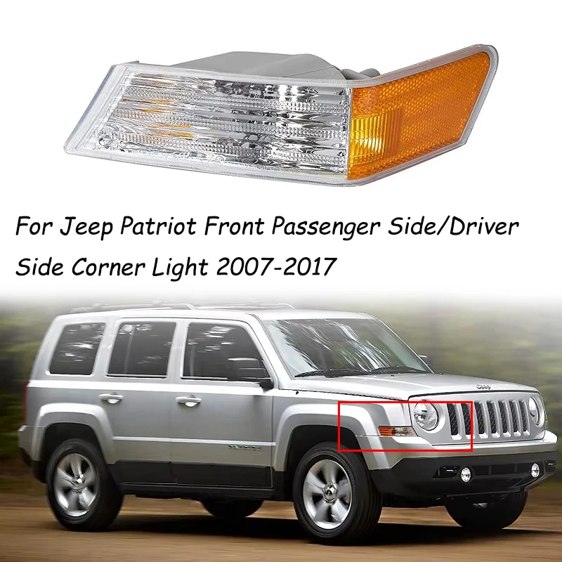 For 2007-2017 Jeep Patriot 116-01220R 12-5283-00-1 Car Indicator Lights Housing Left/Right Parking Light Turn Signal Lamp Shell
For 2007-2017 Jeep Patriot 116-01220R 12-5283-00-1 Car Indicator Lights Housing Left/Right Parking Light Turn Signal Lamp Shell