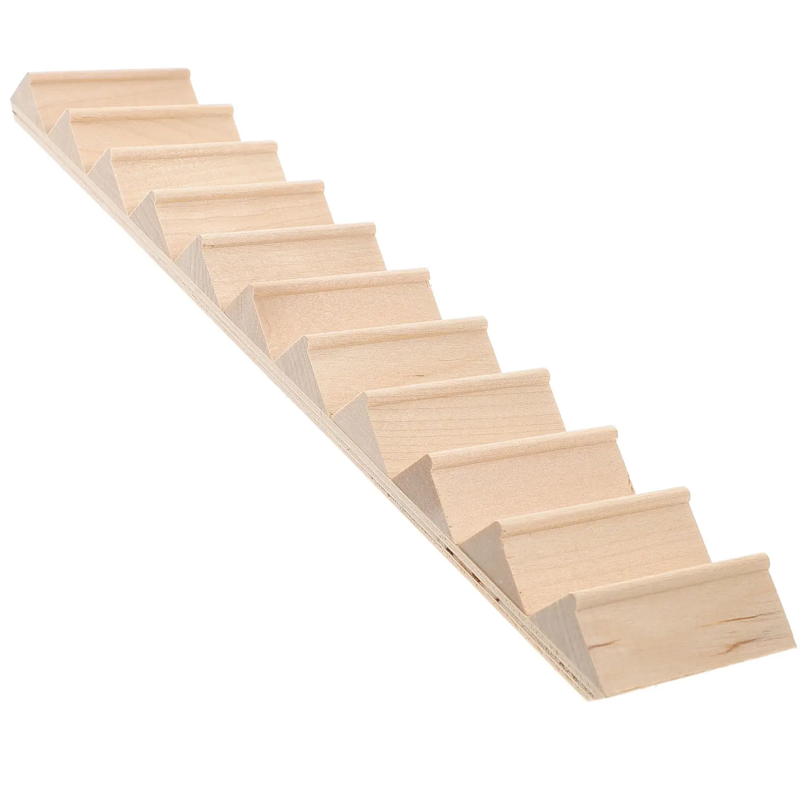 1Pcs 1:12 Mini House Stairs Solid Wood Unpainted Staircase for Miniature House Interior DIY Decorative Stairway Warm Fashionable
1Pcs 1:12 Mini House Stairs Solid Wood Unpainted Staircase for Miniature House Interior DIY Decorative Stairway Warm Fashionable
