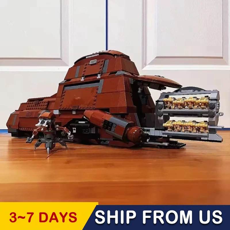 UCS Universe Trade Federation Model Compatible 7662 Moc Buiilding Block Bricks Educational Kids Toys Gifts 1326pcs
UCS Universe Trade Federation Model Compatible 7662 Moc Buiilding Block Bricks Educational Kids Toys Gifts 1326pcs