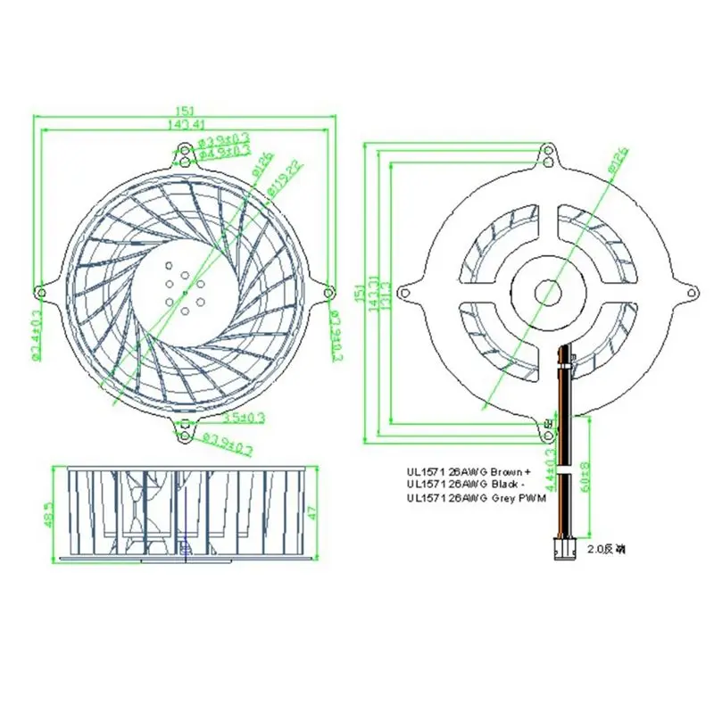HGHO Internal Radiation Cooling Fan for PS5 Consoles 23 Blades Cooler Fan for PS5 Host 12V 1.4A Without Tool
HGHO Internal Radiation Cooling Fan for PS5 Consoles 23 Blades Cooler Fan for PS5 Host 12V 1.4A Without Tool