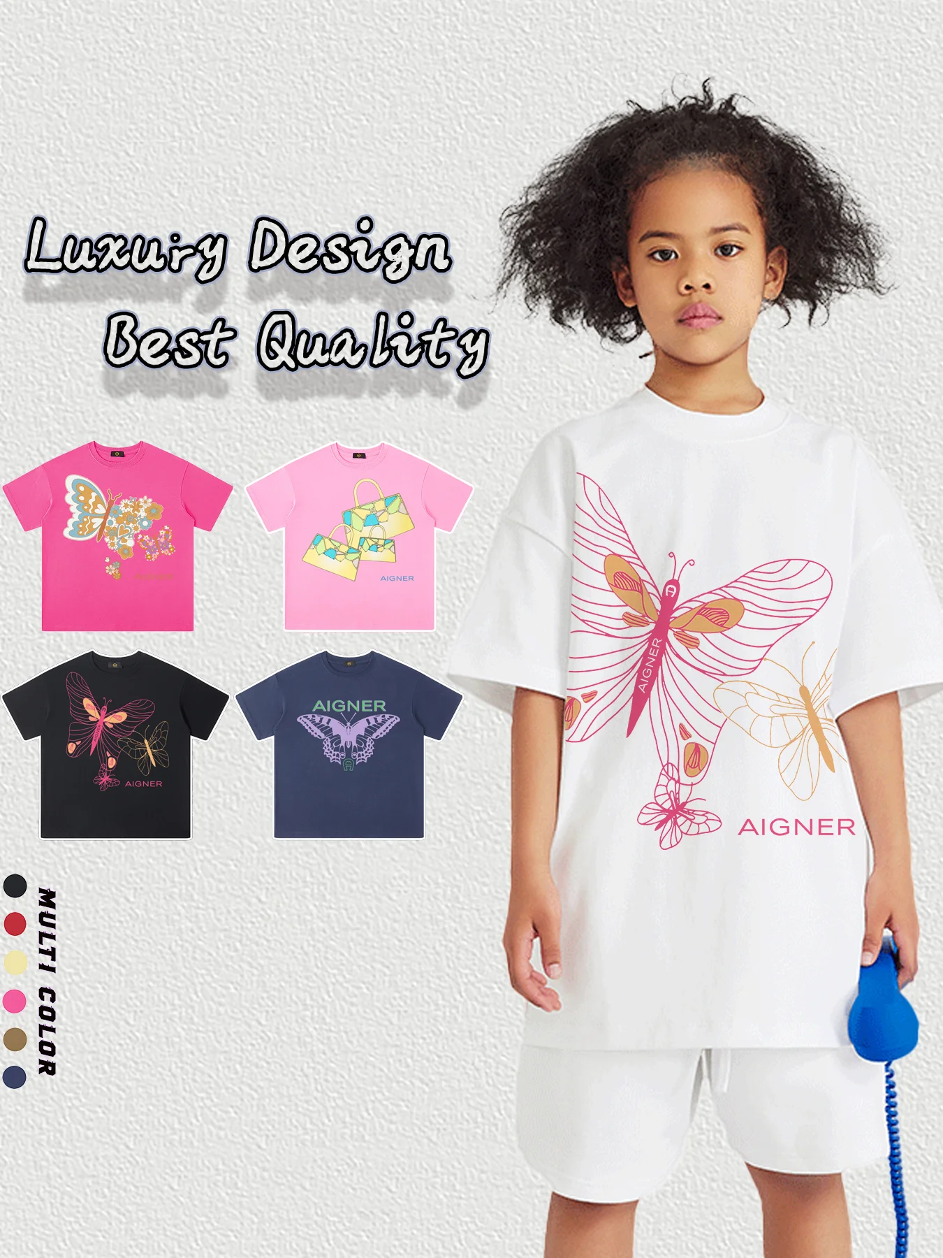 Cute Butterfly Tees Kids Short sleeve Summer 2025 New Hot sales Child Round Neck Tops Girls T-shirt %100 Cotton Soft Girl Shirt
Cute Butterfly Tees Kids Short sleeve Summer 2025 New Hot sales Child Round Neck Tops Girls T-shirt %100 Cotton Soft Girl Shirt