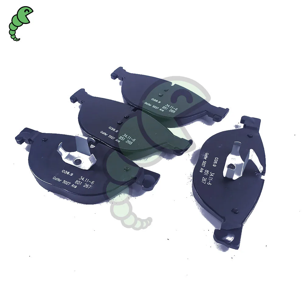 Комплект тормозных колодок 34116851269, дисковый тормоз D1409 для BMW 34116851269 F01 F02 F07 730 740Li 535GT 750 34116775322 34116793021
Комплект тормозных колодок 34116851269, дисковый тормоз D1409 для BMW 34116851269 F01 F02 F07 730 740Li 535GT 750 34116775322 34116793021
