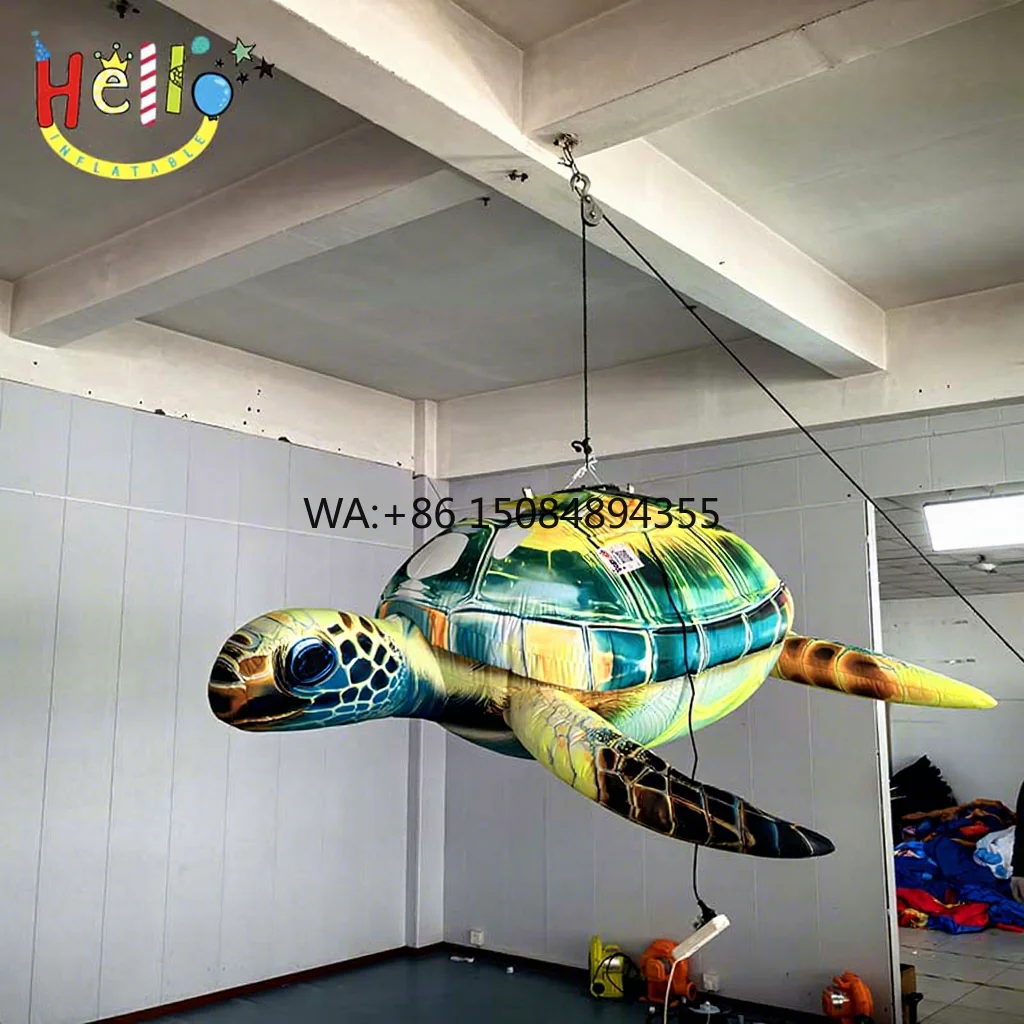 Customized Color Inflatable Ocean Animal Model Hanging Inflatable Sea Turtle
Customized Color Inflatable Ocean Animal Model Hanging Inflatable Sea Turtle