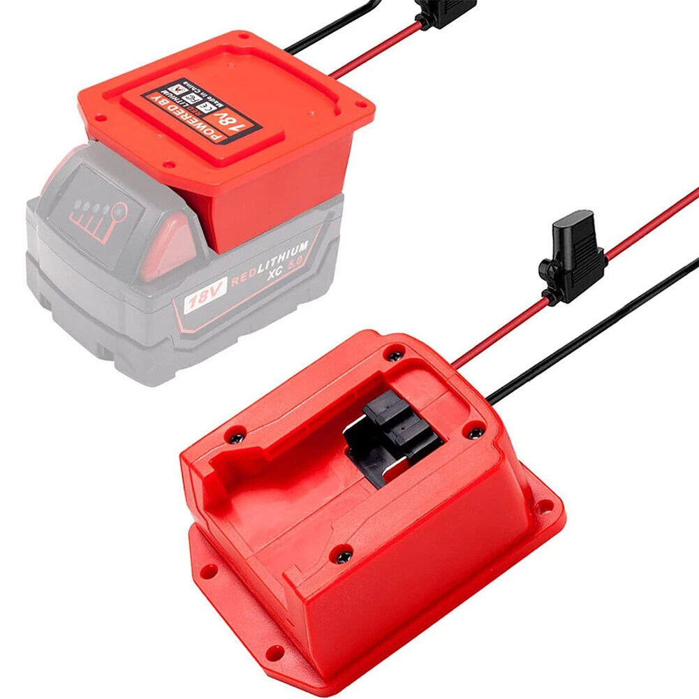 1set DIY Connector Power Output Adapter Kit With Insurance For 18V Battery 100*80*37 Mm Electrical Accessories
1set DIY Connector Power Output Adapter Kit With Insurance For 18V Battery 100*80*37 Mm Electrical Accessories