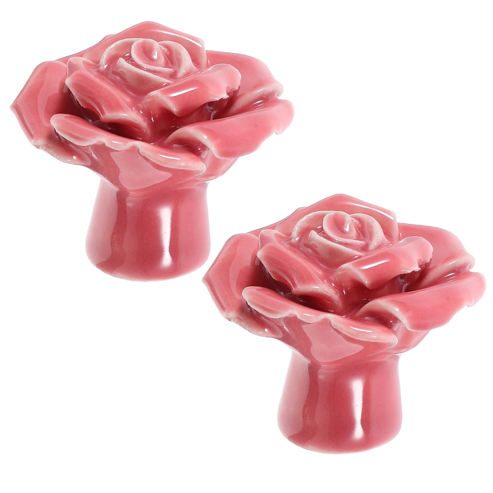 2 Pcs Rose Ceramic Handle Floral Knobs Flower Drawer Pulls Cupboard Scalable Handles Dresser
2 Pcs Rose Ceramic Handle Floral Knobs Flower Drawer Pulls Cupboard Scalable Handles Dresser