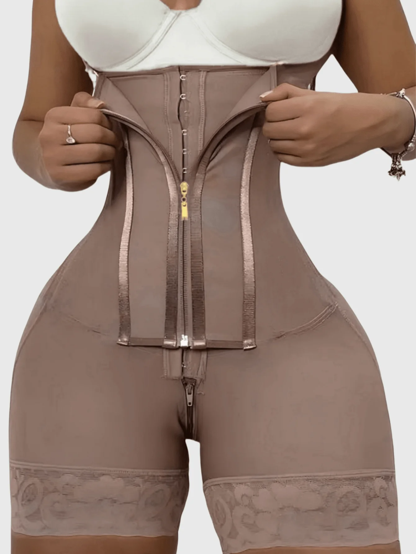 Women High Waisted Shapewear Shorts With Zipper Tummy Control Body Shaper Thigh Slimming
Women High Waisted Shapewear Shorts With Zipper Tummy Control Body Shaper Thigh Slimming