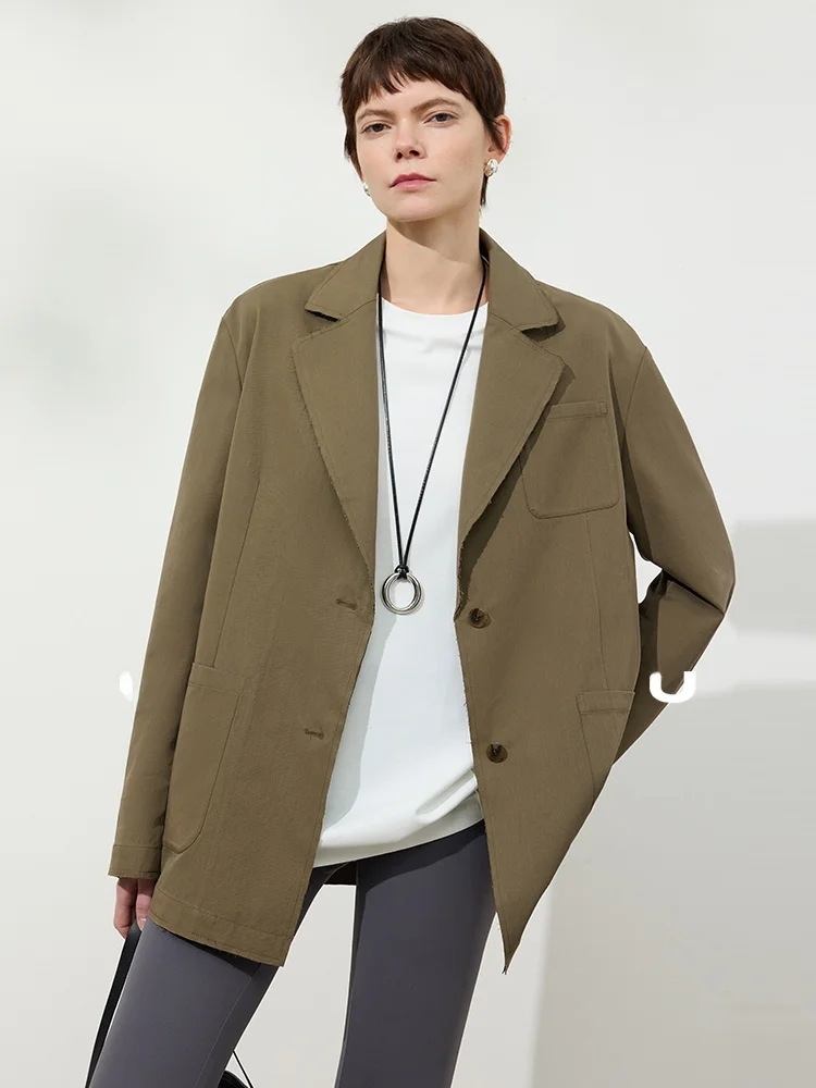 Женский повседневный пиджак Ele Spor однотонного цвета, свободного кроя, с бахромой, простой, роскошный, модный, для ранней весны
Женский повседневный пиджак Ele Spor однотонного цвета, свободного кроя, с бахромой, простой, роскошный, модный, для ранней весны