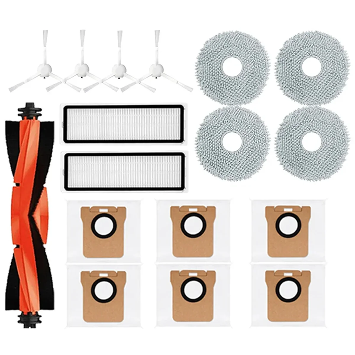 FNJK-For Xiaomi Robot Vacuum X20 + / X20 Plus Parts Accessories Main Side Brush Hepa Filter Mop Cloth Dust Bag Replacement
FNJK-For Xiaomi Robot Vacuum X20 + / X20 Plus Parts Accessories Main Side Brush Hepa Filter Mop Cloth Dust Bag Replacement
