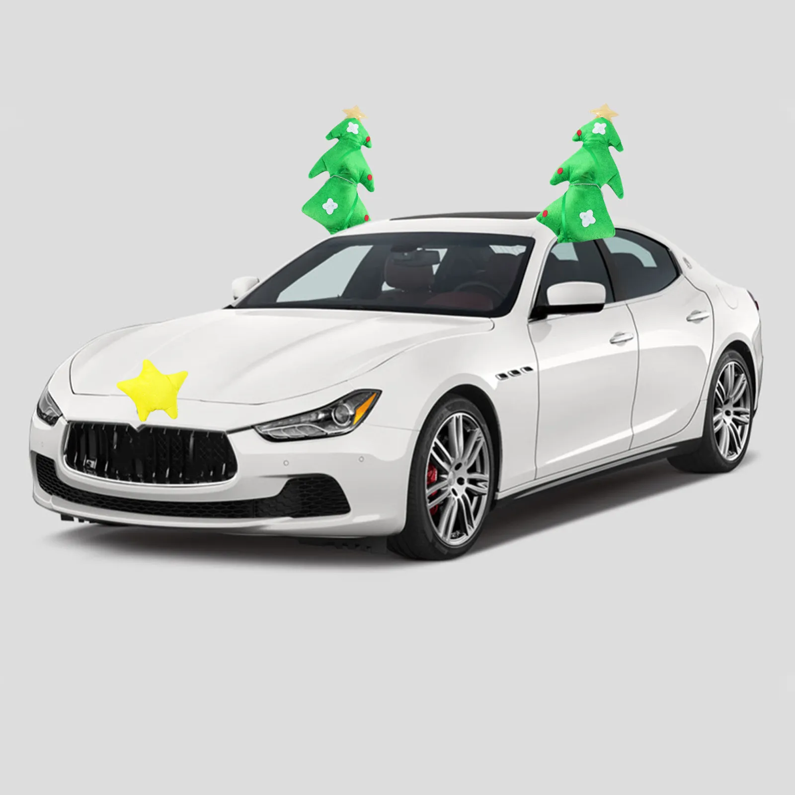 2 Sets Car Antlers Christmas Tree Decorative Accessories for Car Durable Wear Resistant Easy Install Fashionable Gift
2 Sets Car Antlers Christmas Tree Decorative Accessories for Car Durable Wear Resistant Easy Install Fashionable Gift