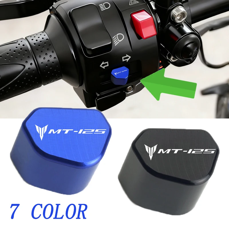 Алюминиевые запасные части для мотоциклов с ЧПУ, кнопка переключателя указателя поворота, колпачок для ключа для Yamaha MT125 mt125 MT-125 2008-2025
Алюминиевые запасные части для мотоциклов с ЧПУ, кнопка переключателя указателя поворота, колпачок для ключа для Yamaha MT125 mt125 MT-125 2008-2025