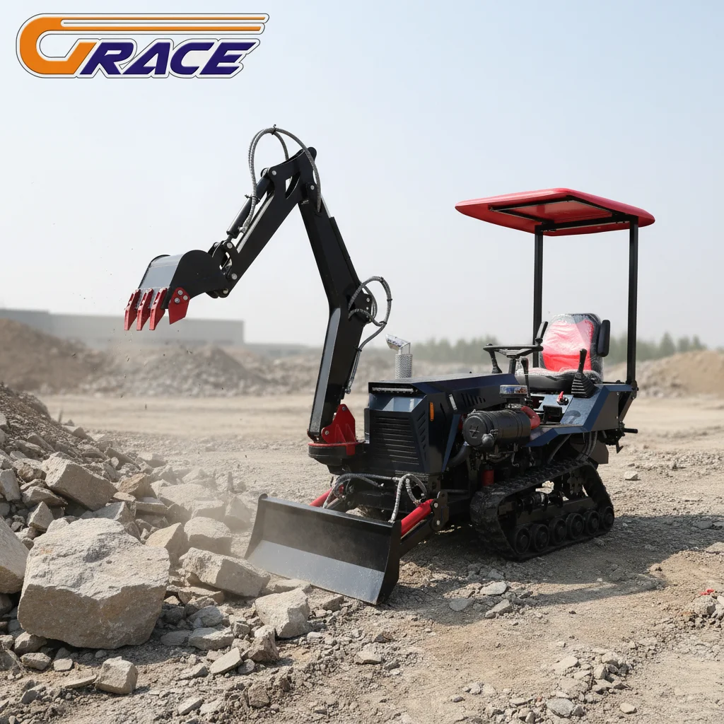 35HP Mini Crawler Tractor with Rotary Tiller Diesel-Powered Track Tractor for Orchard Precision Tilling
35HP Mini Crawler Tractor with Rotary Tiller Diesel-Powered Track Tractor for Orchard Precision Tilling