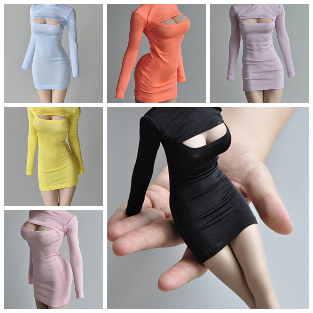 1/6 Female Open Chest Dress Model Long T-shirt Clothes Fit 12" PH TBL Action Figure Body Toys Doll for Hobby Collection
1/6 Female Open Chest Dress Model Long T-shirt Clothes Fit 12" PH TBL Action Figure Body Toys Doll for Hobby Collection