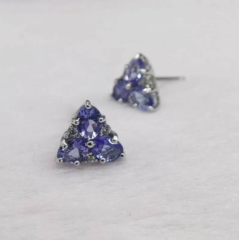 Серьги из натурального танзанита овальной огранки 3x4 мм, стерлинговое серебро, декабрьский камень, обручальные серьги
Серьги из натурального танзанита овальной огранки 3x4 мм, стерлинговое серебро, декабрьский камень, обручальные серьги