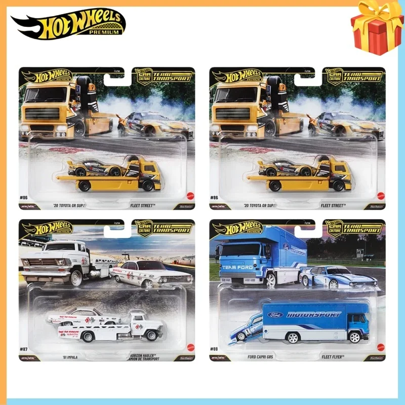 Hot Wheels Team Transport Series 1/64 Diecast Alloy Car Model - Ford Chevrolet Impala Toyota Supra Collectible Toy for Boys
Hot Wheels Team Transport Series 1/64 Diecast Alloy Car Model - Ford Chevrolet Impala Toyota Supra Collectible Toy for Boys