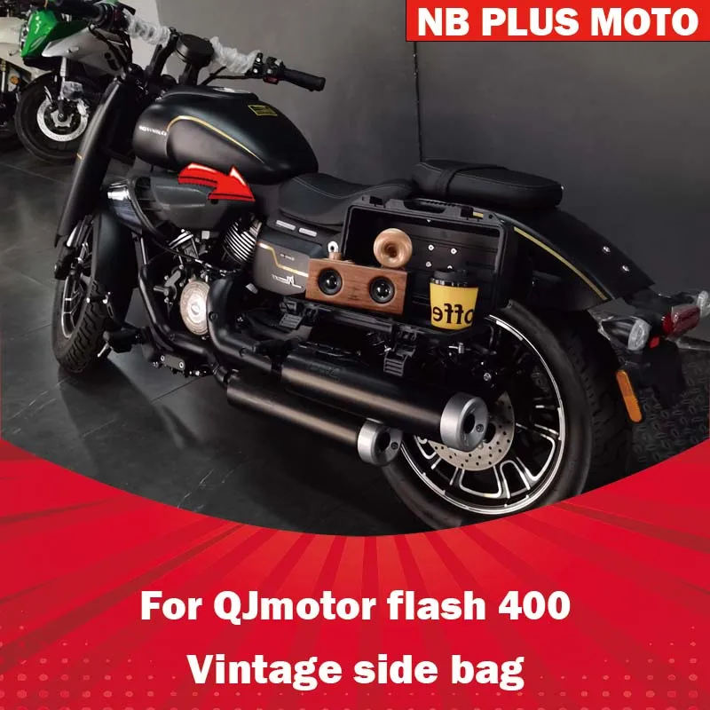 【Premium】For QJMOTOR Flash 400 side bag, rear seat riding bag, retro modified accessories, saddlebag, canvas cowhide hanging bag
【Premium】For QJMOTOR Flash 400 side bag, rear seat riding bag, retro modified accessories, saddlebag, canvas cowhide hanging bag
