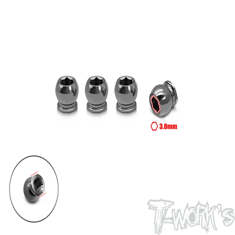 Original T works TP-156 64 Titanium 5.9mm Lower Arm Ball ( For Serpent X20'23 ) 4pcs.ssional Rc part
Original T works TP-156 64 Titanium 5.9mm Lower Arm Ball ( For Serpent X20'23 ) 4pcs.ssional Rc part