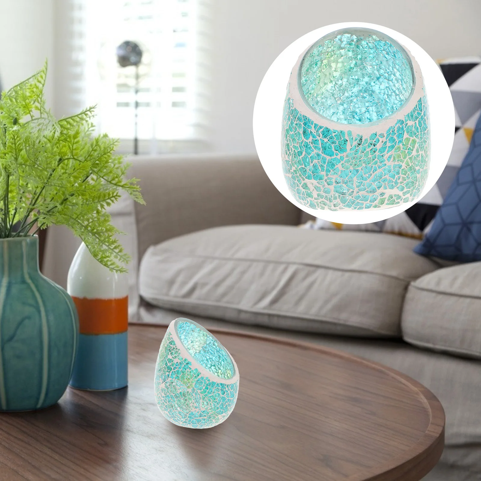 Slant Top Mosaic Glass Holder for Pillar Tea Light Taper Decorative Use in Home Office Coffee Shop Wedding
Slant Top Mosaic Glass Holder for Pillar Tea Light Taper Decorative Use in Home Office Coffee Shop Wedding