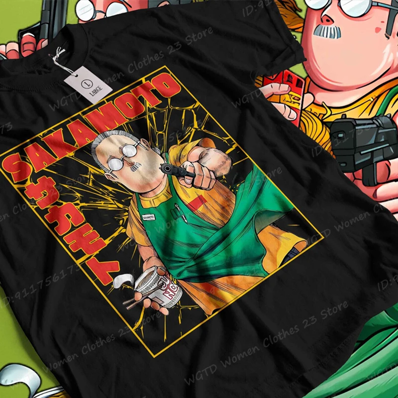 Funny Sakamoto Days Print T-shirts For Women/Men Summer Short Sleeve Round Neck T Shirt Creative Personalized Anime Popular Tops
Funny Sakamoto Days Print T-shirts For Women/Men Summer Short Sleeve Round Neck T Shirt Creative Personalized Anime Popular Tops