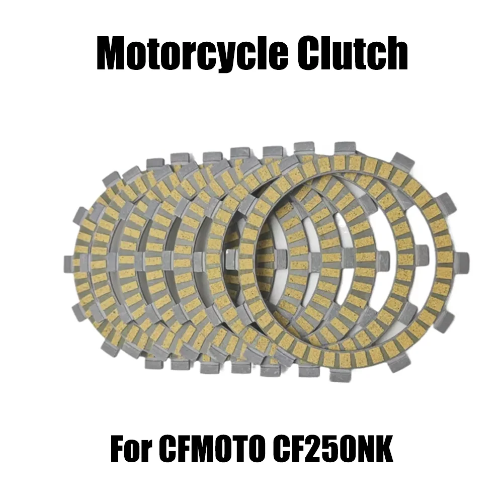 For CFMOTO CF250NK CF250 NK CF 250NK 250 7Pcs 1Set Motorcycle Accessories Engine Part Clutch Friction Disc Plate Kit
For CFMOTO CF250NK CF250 NK CF 250NK 250 7Pcs 1Set Motorcycle Accessories Engine Part Clutch Friction Disc Plate Kit