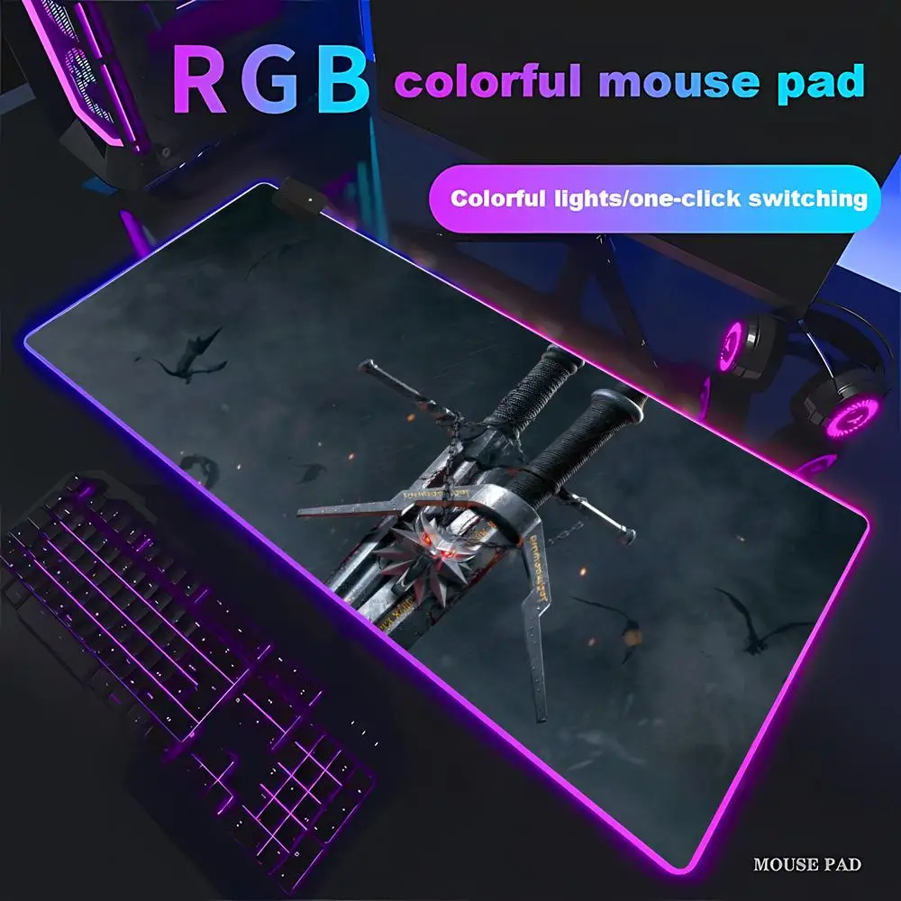RGB Mouse Mat The Witchers Mouse Pad Desk Mouse Pad Cute wild hunt minimalist HD Desk Pad Extended Gaming Keyboard Mats HYBXAXC
RGB Mouse Mat The Witchers Mouse Pad Desk Mouse Pad Cute wild hunt minimalist HD Desk Pad Extended Gaming Keyboard Mats HYBXAXC
