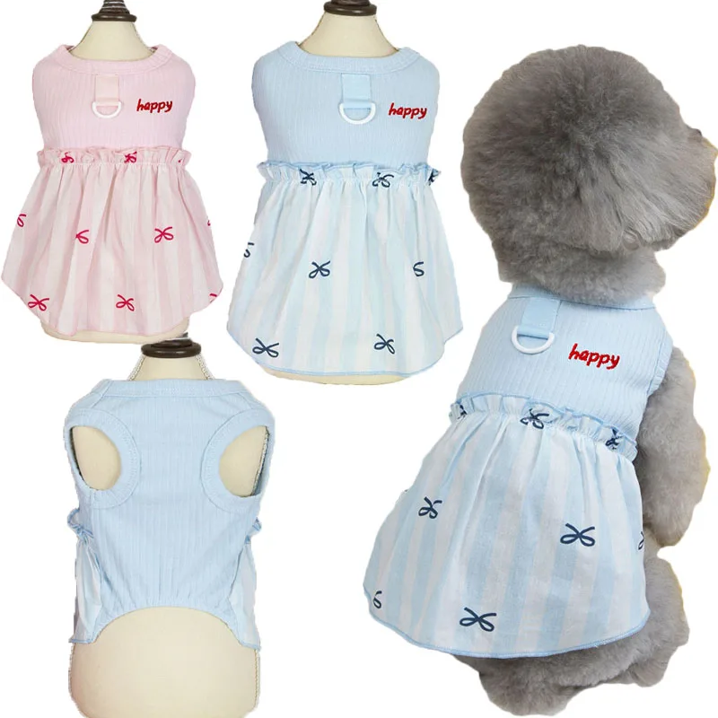 Sweet Pet Dog Clothes Summer Bowknot Pattern Girls Pullover Dress For Small Dogs Chiwawa York Sleeveless Vest Puppy Hoodie Skirt
Sweet Pet Dog Clothes Summer Bowknot Pattern Girls Pullover Dress For Small Dogs Chiwawa York Sleeveless Vest Puppy Hoodie Skirt