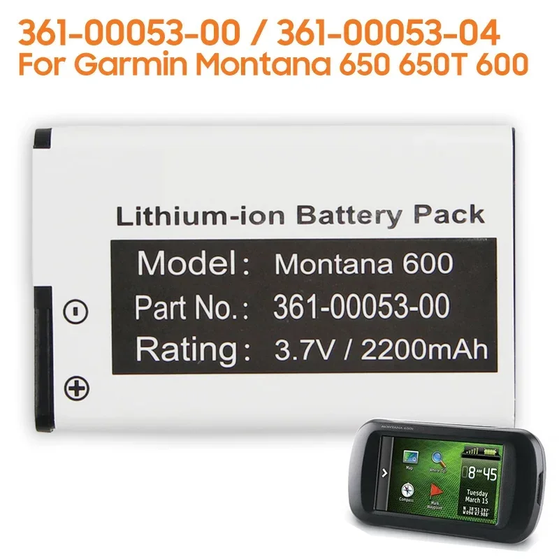Сменный аккумулятор для Garmin Montana 680 650 650T 600 361-00053-04 361-00053-00 VIRB GPS аккумуляторные батареи высокой емкости
Сменный аккумулятор для Garmin Montana 680 650 650T 600 361-00053-04 361-00053-00 VIRB GPS аккумуляторные батареи высокой емкости