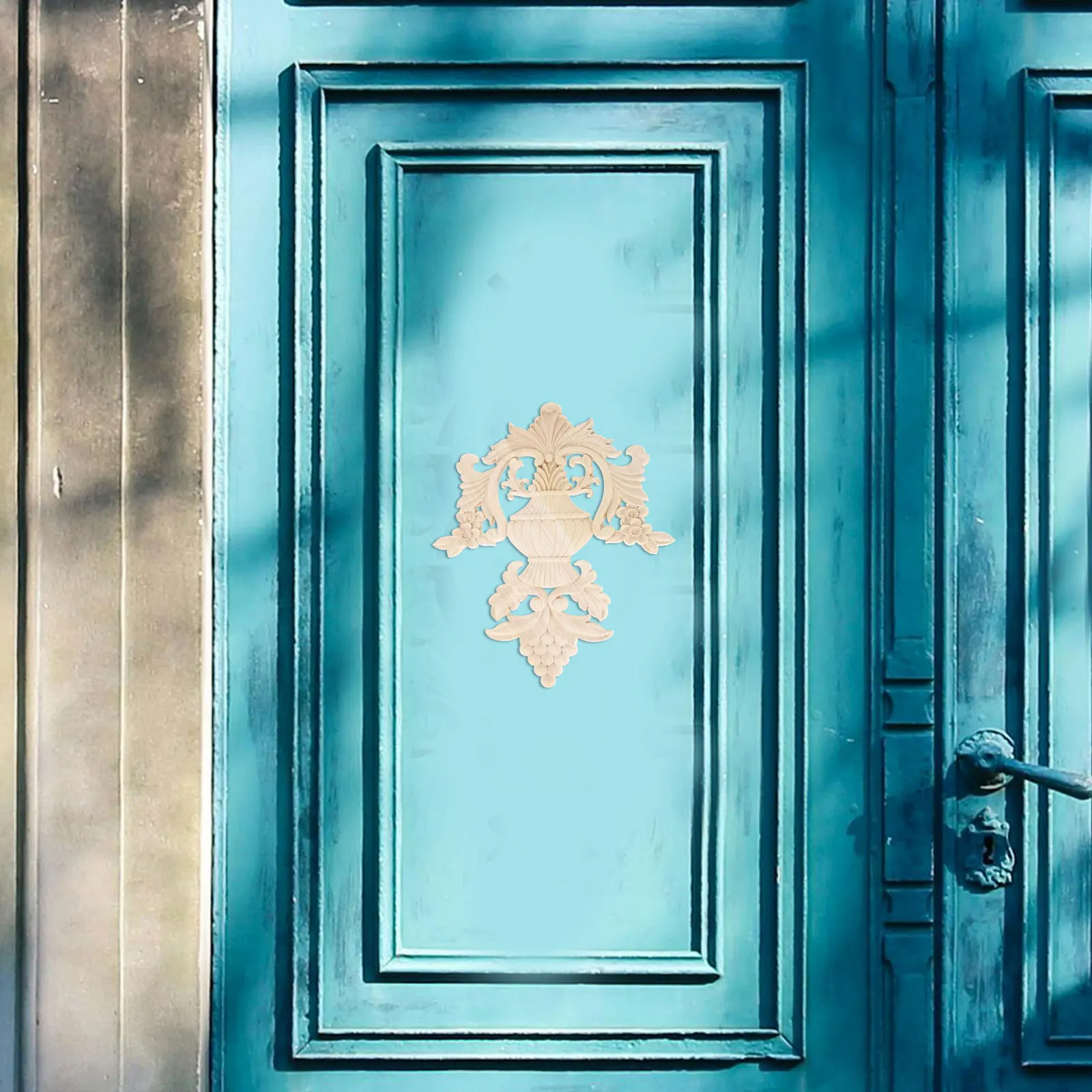 Unpainted Wooden Carved Appliques for Furniture DIY Decor Exquisite Wood Onlays Bed Door Cabinet Craft Wooden Carved Appliques
Unpainted Wooden Carved Appliques for Furniture DIY Decor Exquisite Wood Onlays Bed Door Cabinet Craft Wooden Carved Appliques