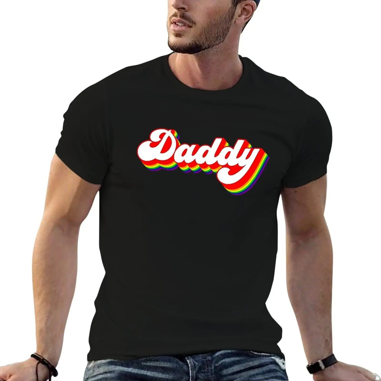 Daddy - Con O'Neill ECCC (Pride colours) T-Shirt man tshirt t shirts for man cotton funny man t shirts cotton T-shirt
Daddy - Con O'Neill ECCC (Pride colours) T-Shirt man tshirt t shirts for man cotton funny man t shirts cotton T-shirt