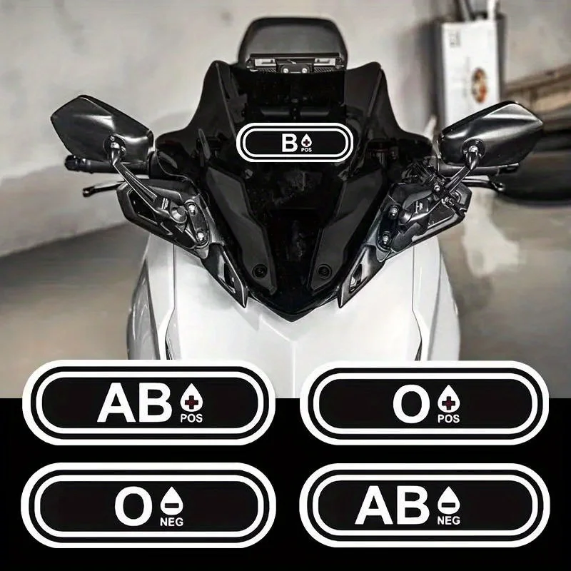 1PC Blood Type Waterproof Vinyl Sticker Safety Warning Decor For Bike Motorcycle Car Scooter
1PC Blood Type Waterproof Vinyl Sticker Safety Warning Decor For Bike Motorcycle Car Scooter