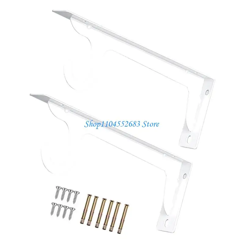 Y6GD Heavy Load Bearing Shelf Brackets with Double Hook Easy to Use for Home Garage
Y6GD Heavy Load Bearing Shelf Brackets with Double Hook Easy to Use for Home Garage
