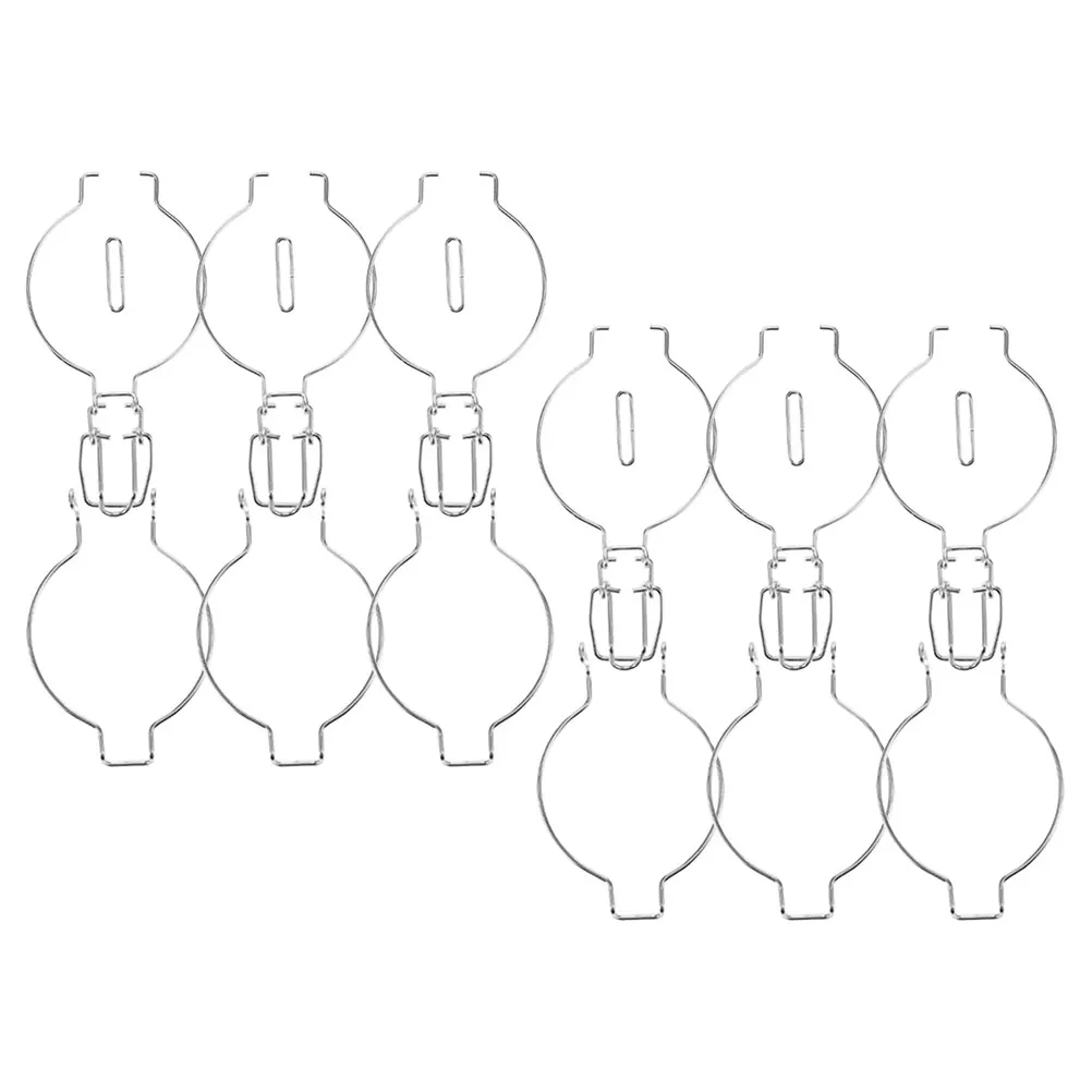 6 Pcs Sealing Can Buckle Stainless Steel Clips Glass Jars Secure Locking Material Canning Supplies Mason Jars Containers
6 Pcs Sealing Can Buckle Stainless Steel Clips Glass Jars Secure Locking Material Canning Supplies Mason Jars Containers