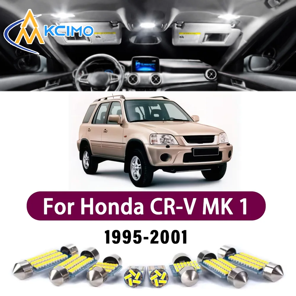 Error Free LED Interior Light Kit for Honda CR-V MK 1 1995-2001 Premium Bright Dome Trunk Mirror Reading Lamps Canbus
Error Free LED Interior Light Kit for Honda CR-V MK 1 1995-2001 Premium Bright Dome Trunk Mirror Reading Lamps Canbus