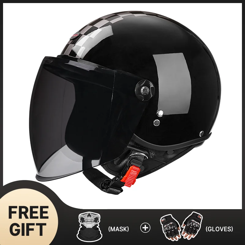 Доступный новый стильный мотоциклетный шлем с открытым лицом 3/4, яркая отделка в горошек и гладкий дизайн, удобный для спортивной езды на уличном велосипеде
Доступный новый стильный мотоциклетный шлем с открытым лицом 3/4, яркая отделка в горошек и гладкий дизайн, удобный для спортивной езды на уличном велосипеде