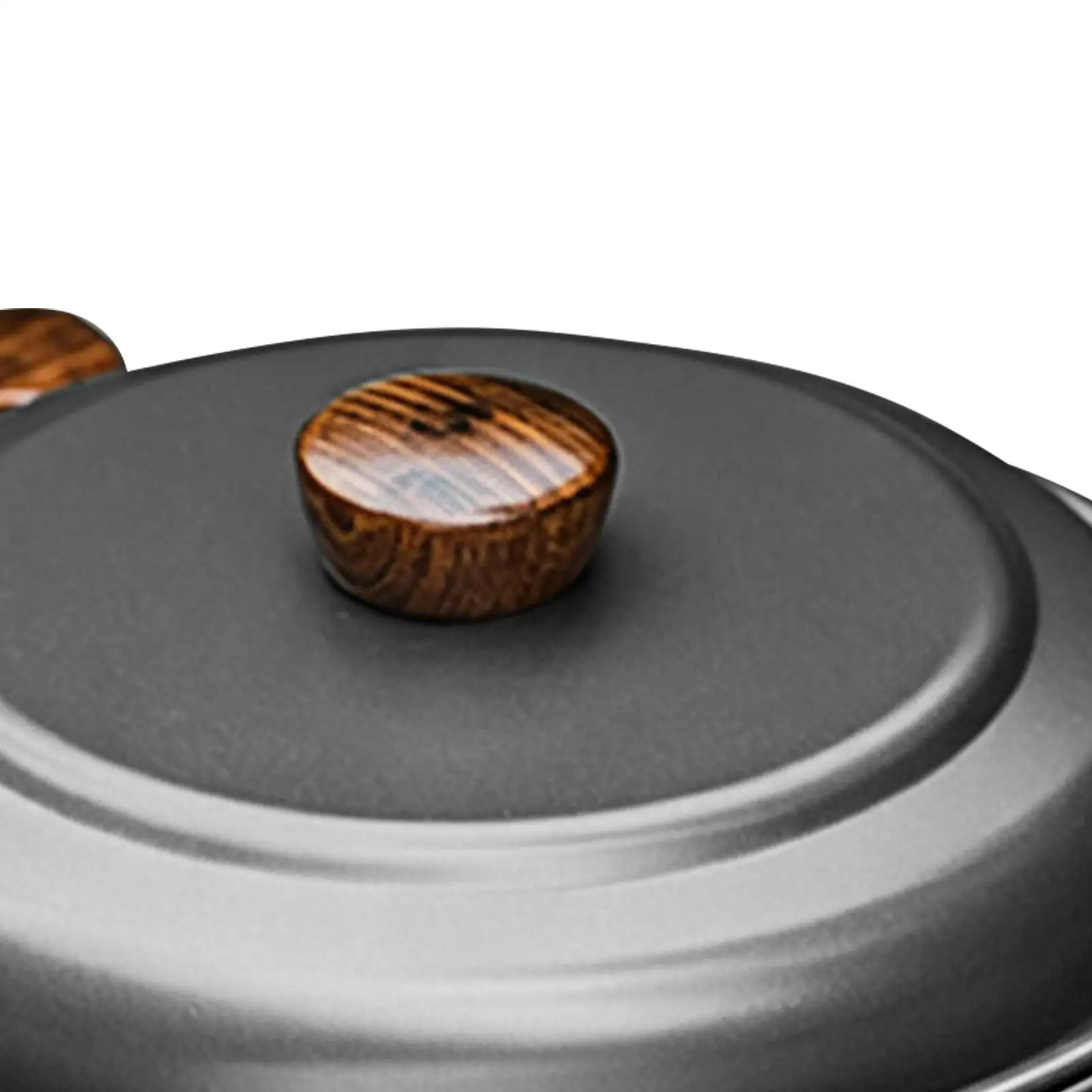 Camping Pot Portable Lightweight Wooden Handle Cookware Camping Frying Pan With Steamer For 2-3 People Picnic Hiking Backpacking
Camping Pot Portable Lightweight Wooden Handle Cookware Camping Frying Pan With Steamer For 2-3 People Picnic Hiking Backpacking