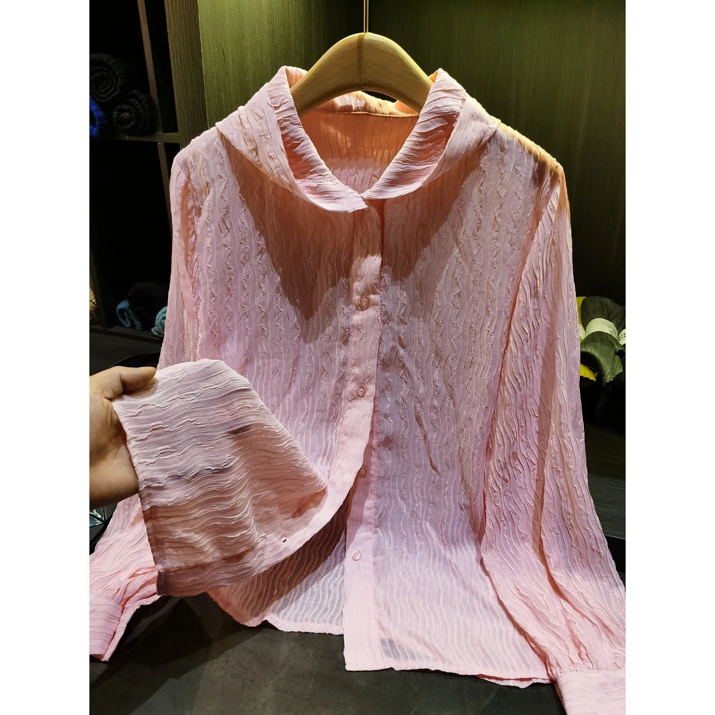 Spring Autumn New Solid Color Single Breasted Long Sleeved Jacket High-end Elegant Slimming Versatile Hooded Women's Jacket
Spring Autumn New Solid Color Single Breasted Long Sleeved Jacket High-end Elegant Slimming Versatile Hooded Women's Jacket