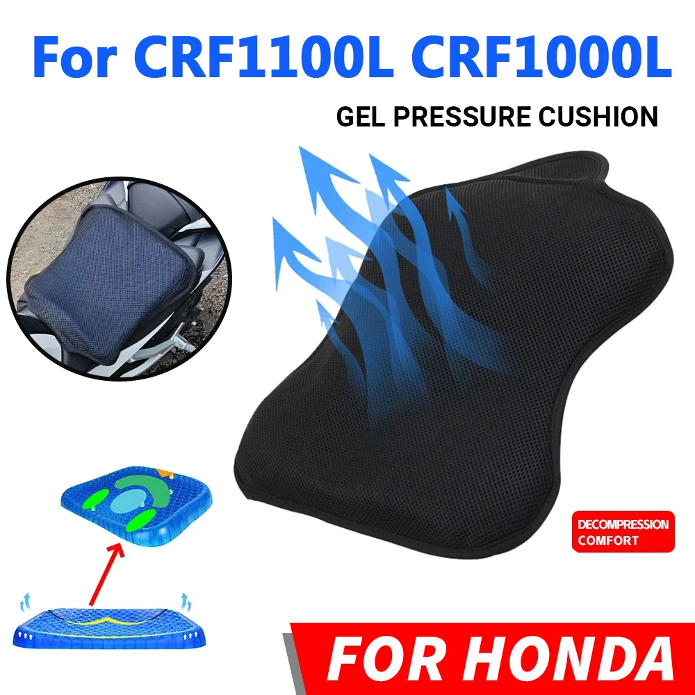 Gel Seats for Honda Africa Twin CRF1100 L CRF1000L CRF 1000L 1100L Motorcycle Accessories Gel Pressure Relief Cushion Seat Cover
Gel Seats for Honda Africa Twin CRF1100 L CRF1000L CRF 1000L 1100L Motorcycle Accessories Gel Pressure Relief Cushion Seat Cover