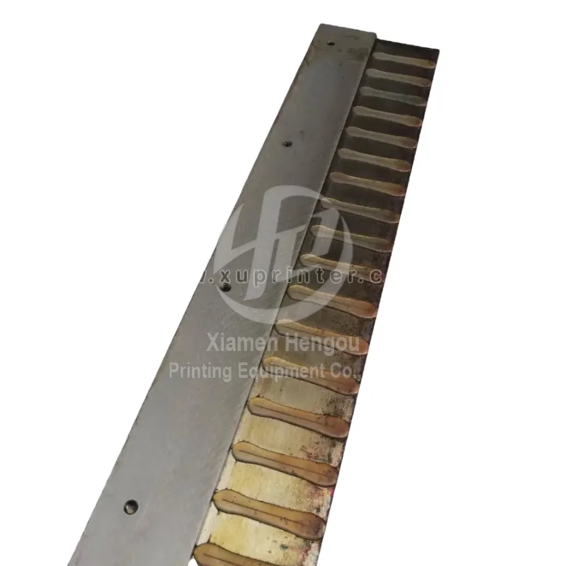 Used Ink Fountain Blade M1.008.117S Capial Smart Fountain Roll Control SM74 PM74 SX74 for Offset Printing Machine Parts
Used Ink Fountain Blade M1.008.117S Capial Smart Fountain Roll Control SM74 PM74 SX74 for Offset Printing Machine Parts