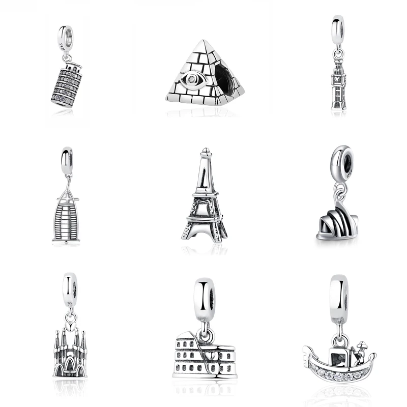 Новый оригинальный 925 пробы Серебряный Бисер Очарование египетская Пирамида Fit браслет для женщин DIY Изготовление ювелирных изделий подарок
Новый оригинальный 925 пробы Серебряный Бисер Очарование египетская Пирамида Fit браслет для женщин DIY Изготовление ювелирных изделий подарок