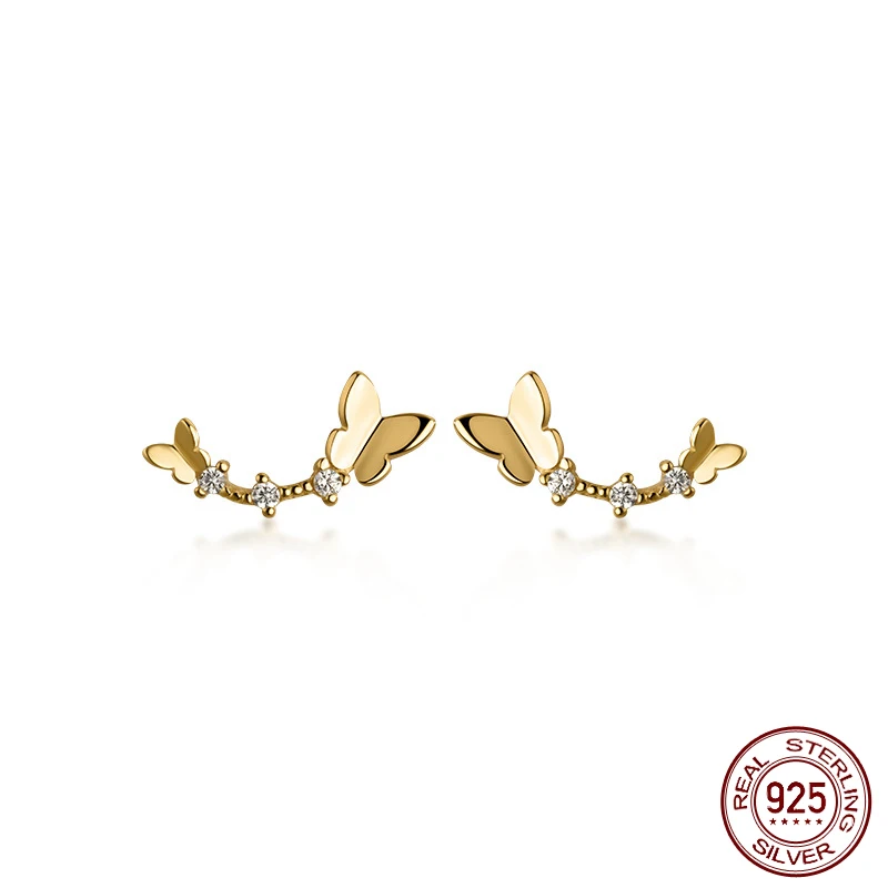 La Monada Elegant 925 Sterling Silver Butterfly Earrings Zircon Accents For Ladies Girls Women Sparkling Fashion Accessories
La Monada Elegant 925 Sterling Silver Butterfly Earrings Zircon Accents For Ladies Girls Women Sparkling Fashion Accessories