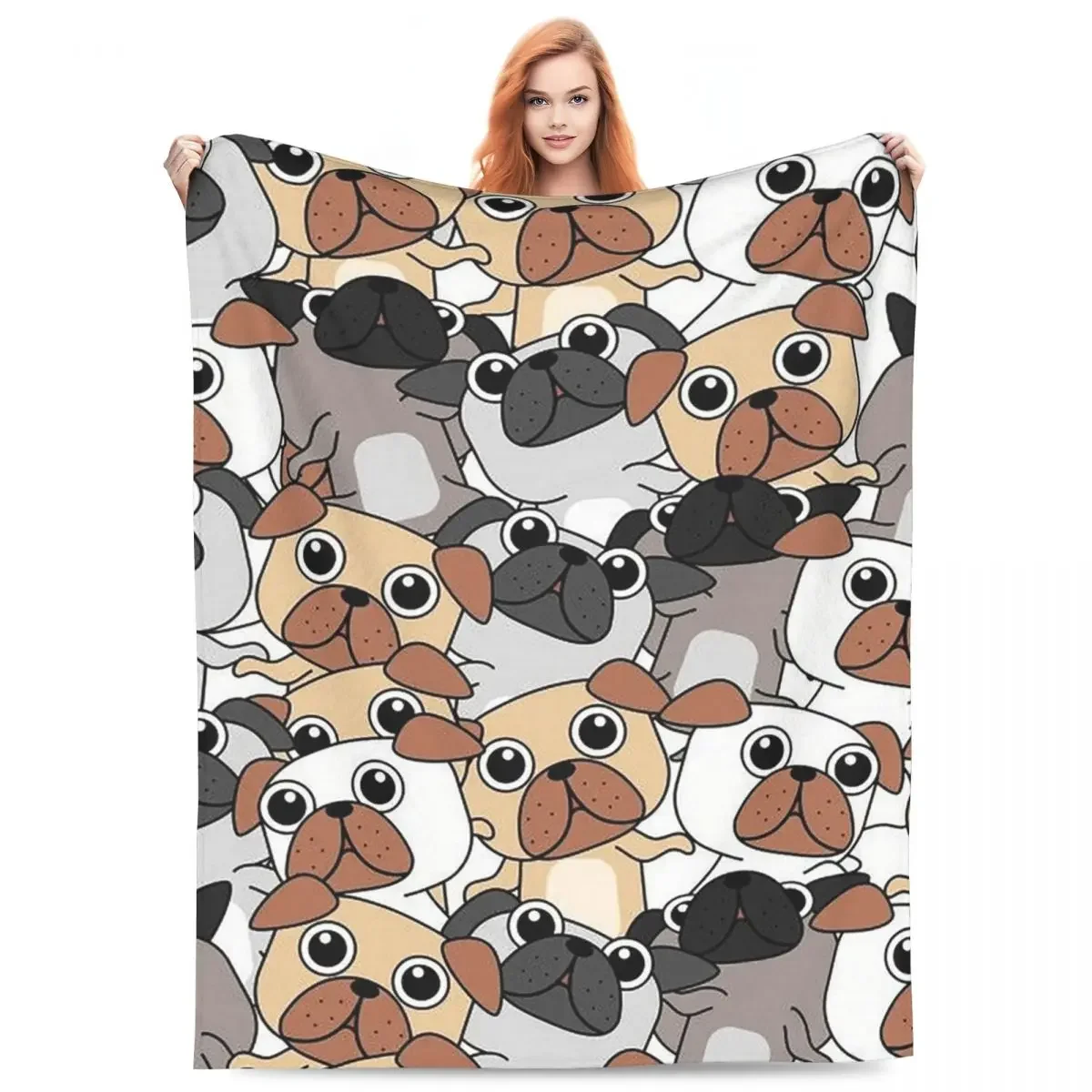 Dog Sherpa Cute Pug Dog Animal Theme Blankets Flannel Throw Blanket Throw Blankets for Bedroom Outdoor Throws Bedspread Quilt
Dog Sherpa Cute Pug Dog Animal Theme Blankets Flannel Throw Blanket Throw Blankets for Bedroom Outdoor Throws Bedspread Quilt