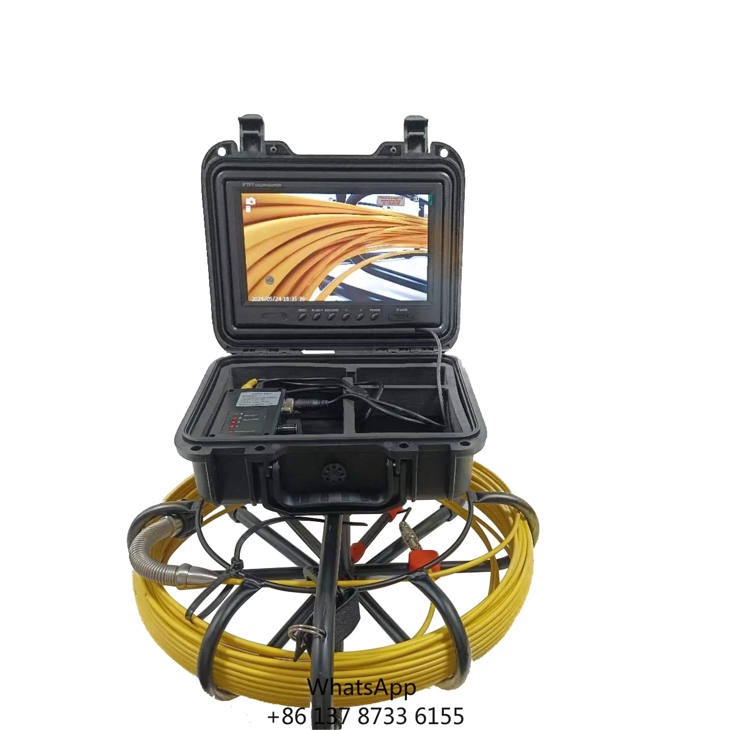 20M 9'' Compact Sewer Drain Duct Video CCTV Pipe Inspection Camera With DVR
20M 9'' Compact Sewer Drain Duct Video CCTV Pipe Inspection Camera With DVR