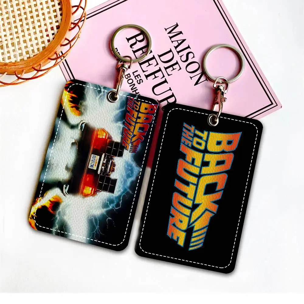 Держатель для карт из ПУ-кожи в стиле «Назад в будущее» с брелоком — надежная защита для банковских карт, проездных на метро и автобусы.
Держатель для карт из ПУ-кожи в стиле «Назад в будущее» с брелоком — надежная защита для банковских карт, проездных на метро и автобусы.