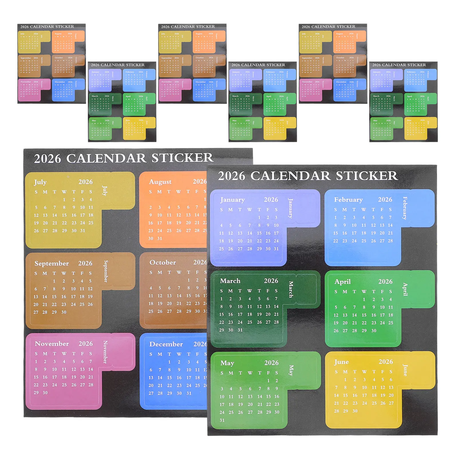 4Sets Bright Color Calendar Index Tabs Sticky Page Markers for Planners Diaries Agendas School Office Monthly Planner Stickers
4Sets Bright Color Calendar Index Tabs Sticky Page Markers for Planners Diaries Agendas School Office Monthly Planner Stickers