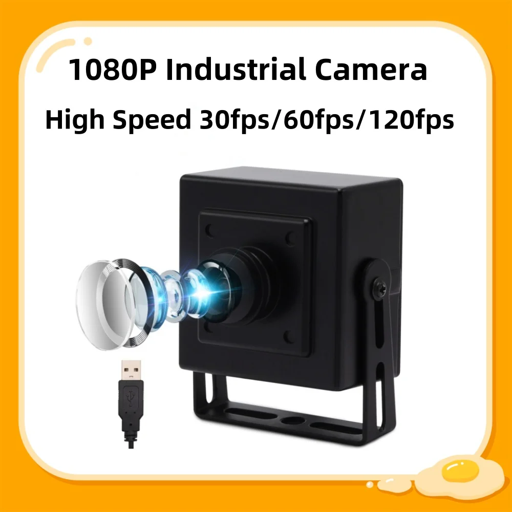 ELP 1080P High Speed USB Camera 30fps/60fps/120fps OV2710 CMOS Video Mini USB Webcam with Metal Case
ELP 1080P High Speed USB Camera 30fps/60fps/120fps OV2710 CMOS Video Mini USB Webcam with Metal Case