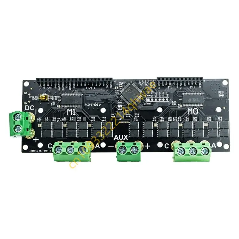 FOC BLDC Servo Double Motor Controller High Power Development Board Servo Motor Controller
FOC BLDC Servo Double Motor Controller High Power Development Board Servo Motor Controller