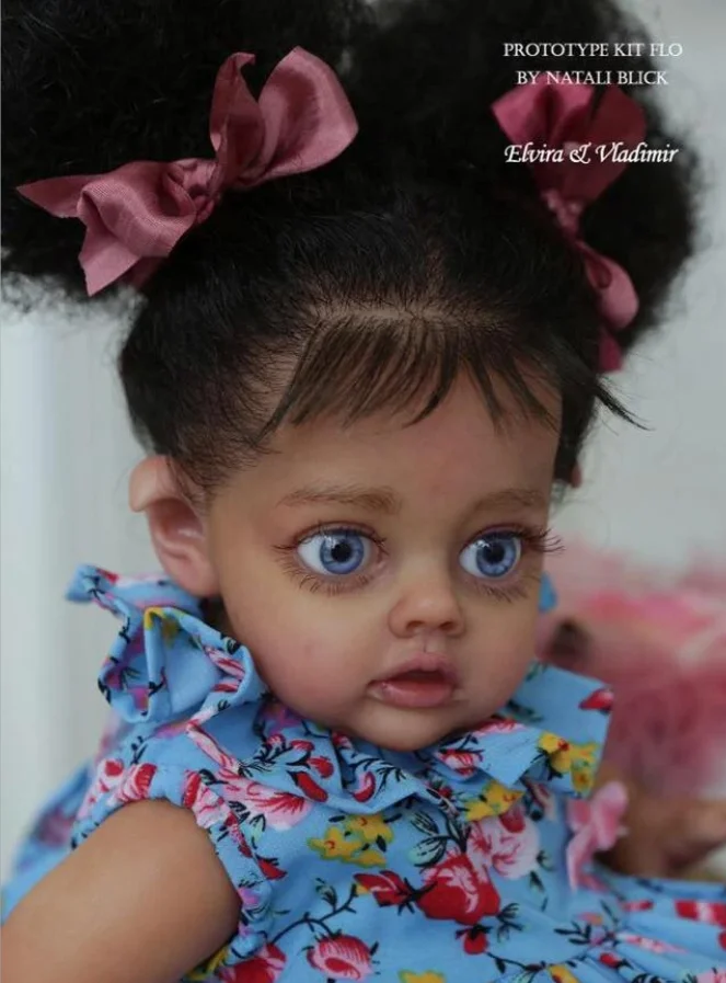 DLS 16inches Elf FLO Reborn Toddler Gril Baby Doll Hande made Tanned Skin Painted Finished
DLS 16inches Elf FLO Reborn Toddler Gril Baby Doll Hande made Tanned Skin Painted Finished