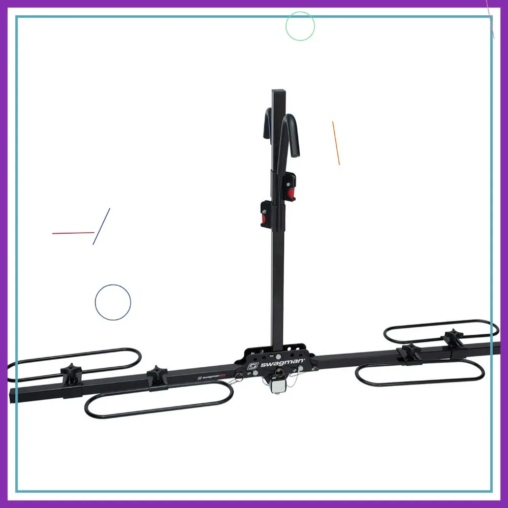 2-Bike Hitch Mount Rack for Cross-Country Cycling, Easy Assembly and Secure Transport
2-Bike Hitch Mount Rack for Cross-Country Cycling, Easy Assembly and Secure Transport