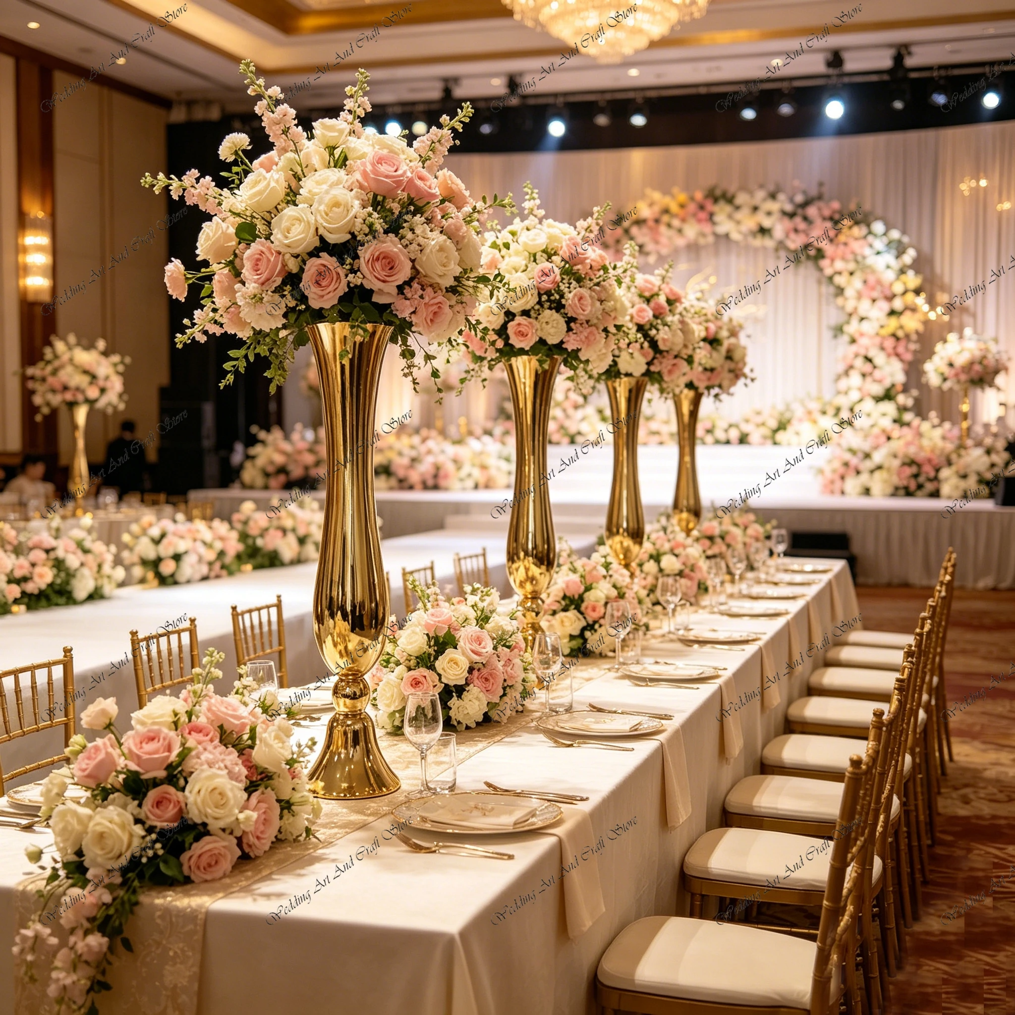 6pcs f30 77cm Gold Silver Clear Glass Vase Metal Flower Vase Cylindrical Shape for Wedding Tabletop Stage Decorations ivy1007
6pcs f30 77cm Gold Silver Clear Glass Vase Metal Flower Vase Cylindrical Shape for Wedding Tabletop Stage Decorations ivy1007