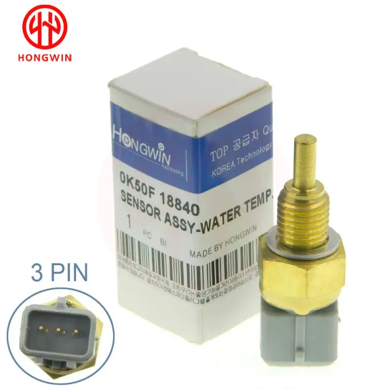 Fits Kia Rio Bongo Carnival K2900 Sedona Shuma Chery 1.3 1.5 1.6 1.8 2.5 Coolant Water Temperature Sensor 0K50F18840
Fits Kia Rio Bongo Carnival K2900 Sedona Shuma Chery 1.3 1.5 1.6 1.8 2.5 Coolant Water Temperature Sensor 0K50F18840